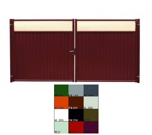 Ворота Estet Plus 2,4х3,6 RR 32/1014