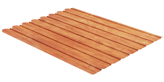 Профнастил С10A фигурный 0,45 Print Elite Rowan