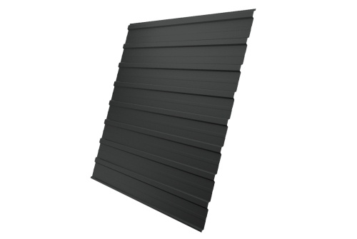 Профнастил С10A Grand Line 0,5 Quarzit Pro Matt RR 32 темно-коричневый