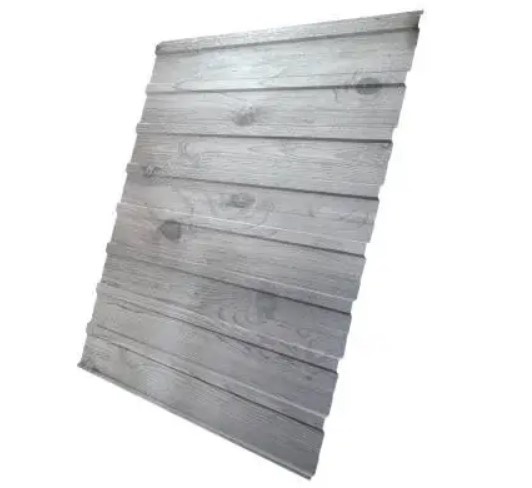 Профнастил С10A 0,45 Print Premium Silver Wood