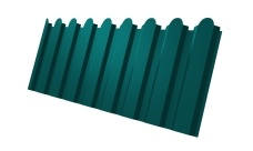 Профнастил С20А фигурный 0,45 PE RAL 5021 водная синь