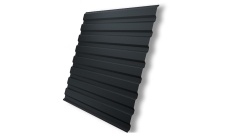Профнастил С20А 0,5 GreenCoat Pural BT, matt RR2Н3 (RAL 7016 антрацитово-серый)