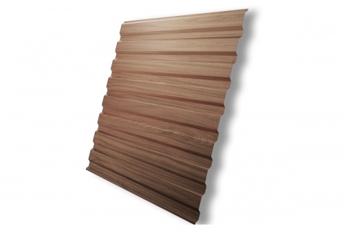 Профнастил С20А 0,45 Print Premium Silver Wood