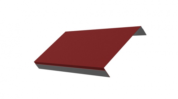 Ламель обратная 150 Texas 0,5 Atlas с пленкой RAL 8004 терракота (для калиток и ворот)