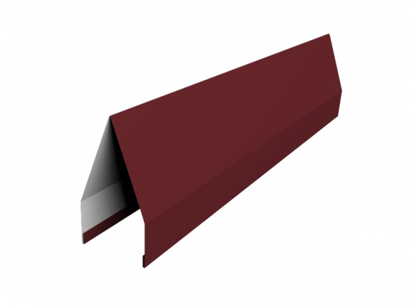 Ламель жалюзи Tokyo 0,5 Quarzit с пленкой RAL 3005 красное вино