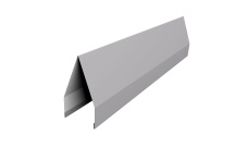 Ламель жалюзи Tokyo 0,5 GreenCoat Pural BT RR 21 светло-серый (RAL 7040 серое окно)