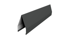 Ламель жалюзи Tokyo 0,5 Atlas с пленкой RAL 7016 антрацитово-серый