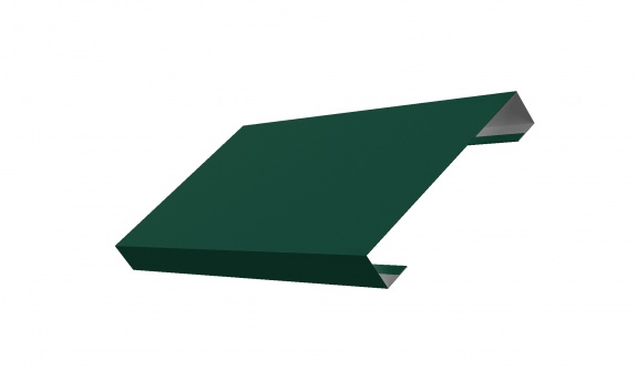 Ламель лицевая 125 Texas 0,45 Drap RAL 6005 зеленый мох (для калиток и ворот)