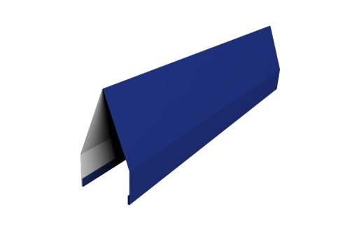 Ламель жалюзи Tokyo 0,45 PE с пленкой RAL 5002 ультрамариново-синий