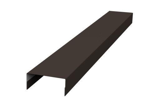 Крышка 30х15 жалюзи Texas 0,45 Drap RR 32 темно-коричневый