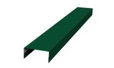 Крышка 30х15 жалюзи Texas 0,5 Quarzit lite с пленкой RAL 6005 зеленый мох