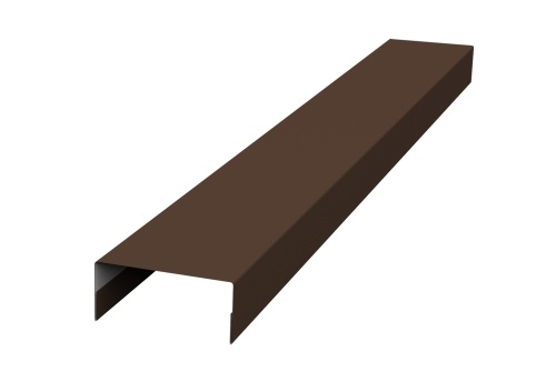 Крышка 30х15 жалюзи Texas 0,5 Rooftop Matte RR 32 темно-коричневый