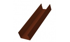 Стойка жалюзи Texas 0,5 GreenСoat Pural RR 29 красный (RAL 3009 оксидно-красный)