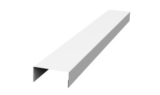 Крышка 30х15 жалюзи Texas 0,5 Velur RAL 9003 сигнальный белый