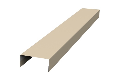 Крышка 30х15 жалюзи Texas 0,45 Drap RAL 1014 слоновая кость