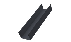 Стойка жалюзи Texas 0,45 Drap ST RAL 7024 мокрый асфальт