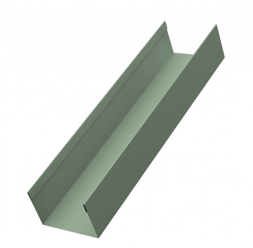 Стойка жалюзи Texas 0,45 PE с пленкой RAL 6019 бело-зеленый