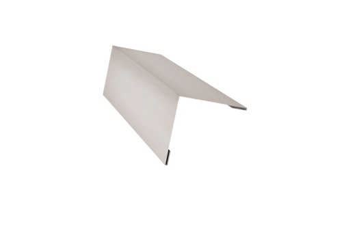 Планка завершающая 50х50 жалюзи Milan 0,45 Print Elite Milky Wood