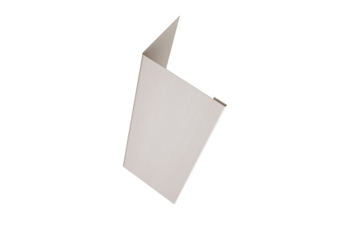 Нащельник (для калиток и ворот) 25х35 жалюзи Milan 0,45 Print Elite Milky wood (L1,68)