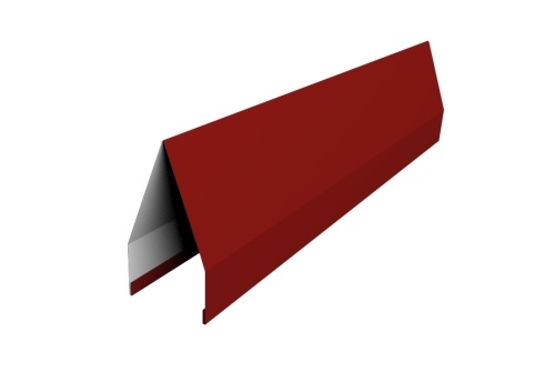 Ламель жалюзи Tokyo 0,5 Satin с пленкой RAL 3011 коричнево-красный