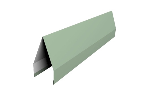 Ламель жалюзи Tokyo 0,45 PE с пленкой RAL 6019 бело-зеленый