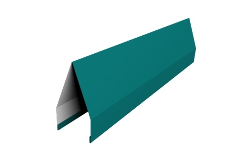 Ламель жалюзи Tokyo 0,45 PE с пленкой RAL 5021 водная синь