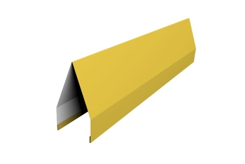 Ламель жалюзи Tokyo 0,45 PE с пленкой RAL 1018 цинково-желтый