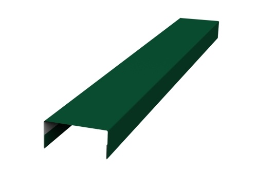 Крышка 30х20 жалюзи Texas 0,5 Velur RAL 6020 хромовая зелень