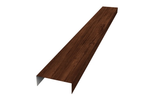 Декоративная накладка прямая жалюзи Texas 0,45 Print Elite Cherry Wood