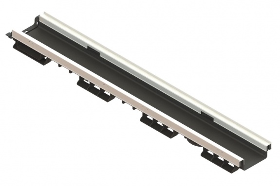 Лоток водоотводный PolyMax Basic DN100 h60 усиленный