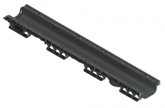 Лоток водоотводный PolyMax Basic DN100 h80 стандартный борт