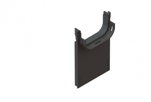 Переходник PolyMax пластиковый для лотков водоотводных пластиковых 8010-М/8080-М