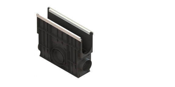 Пескоуловитель PolyMax Basic DN100 h400 усиленный