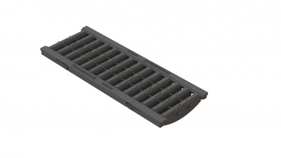 Решетка водоприемная PolyMax Basic ячеистая пластиковая кл. В125