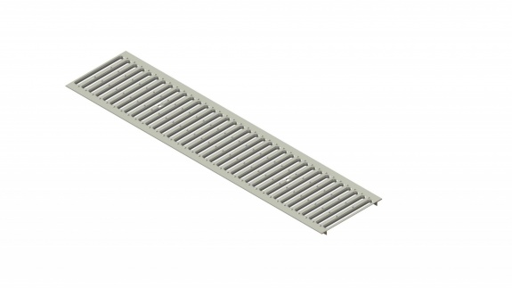 Решетка водоприемная Basic DN200 нержавеющая сталь штампованная кл. А15