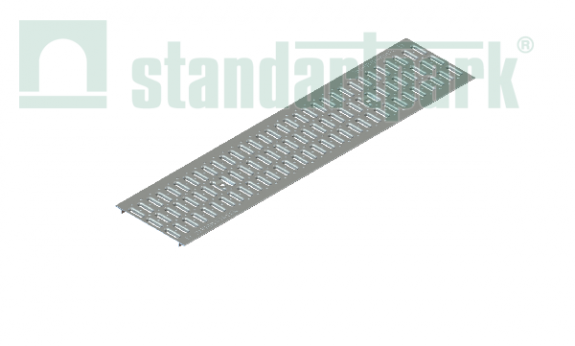 Решетка штампованная Basic DN200 оцинкованная кл. А15