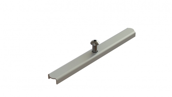 Крепеж стальной к лотку водоотводному пластиковому Basic DN200