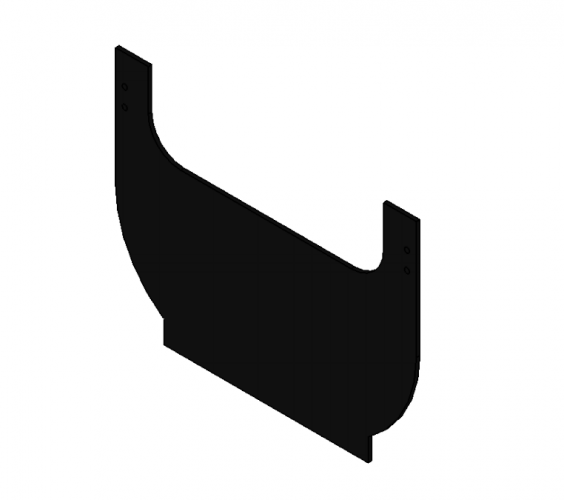 Переходник пластиковый для лотков водоотводных 6855/4-2