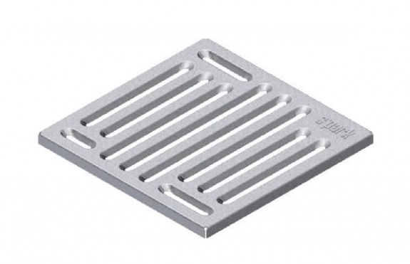 Решетка штампованная стальная оцинкованная для ДП-25-ПП