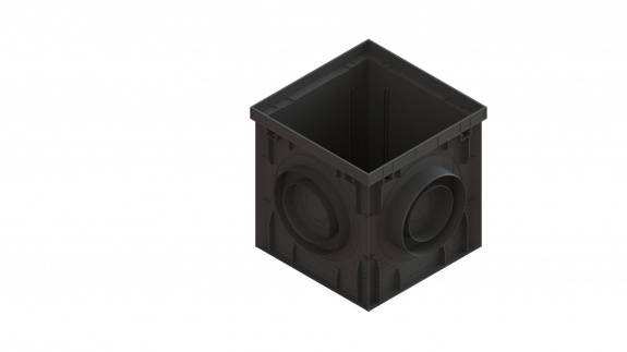 Дождеприемник PolyMax Basic пластиковый 300х300 h300