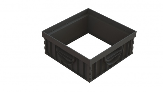 Надставка пластиковая на дождеприемник 300х300