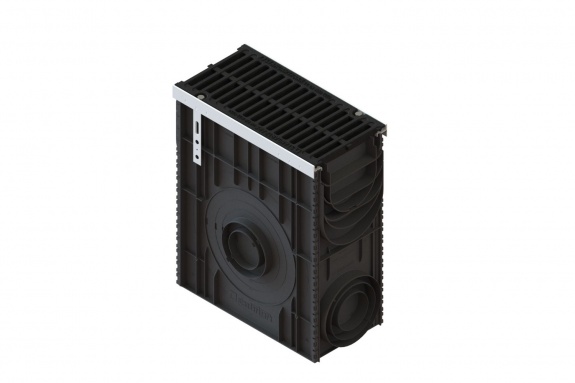 Пескоуловитель сборный PolyMax Drive пластиковый с решеткой &quot;щель&quot; чугунной кл.C250 (к-т) 08587107333