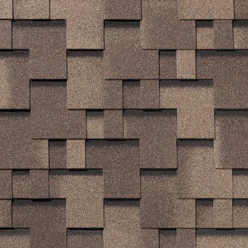 Гибкая черепица Quiet tile Gallery Палисандровое дерево