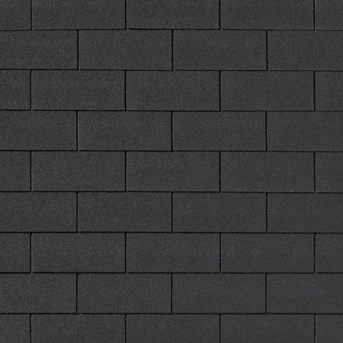 Гибкая черепица Quiet tile Brick Черный