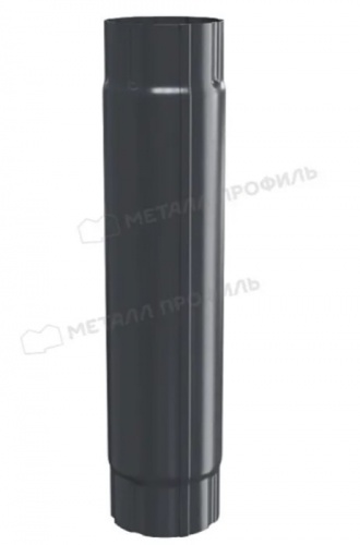 Труба соединительная МП Foramina Freeze D100х1000 Grey