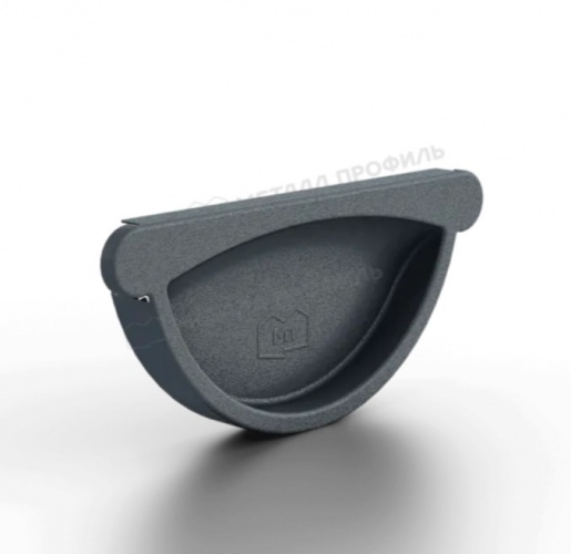 Заглушка желоба МП Foramina Freeze D125 Grey