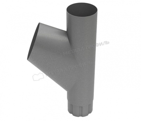 Тройник трубы МП Foramina PUR D100 Grey