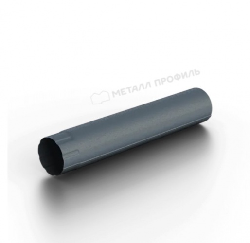 Труба водосточная МП Foramina Freeze D100х3000 Grey