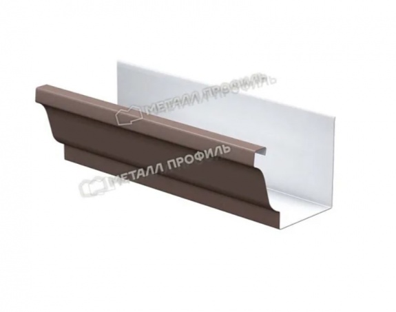 Желоб водосточный МП Бюджет 120х86х3000 (RR32)