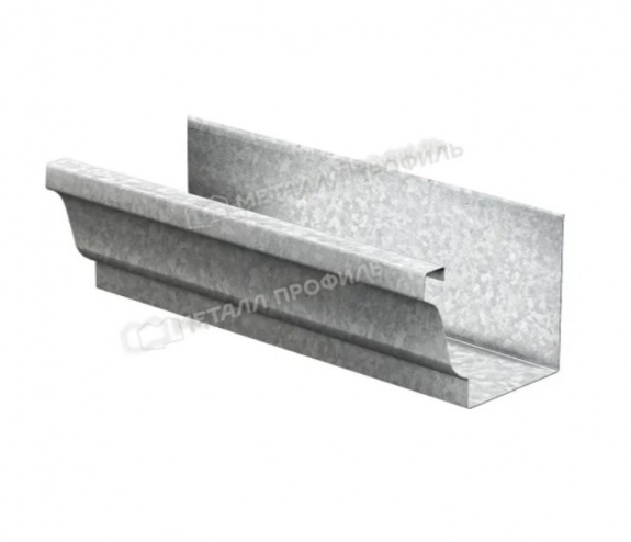 Желоб водосточный МП Бюджет 120х86х3000 Цинк